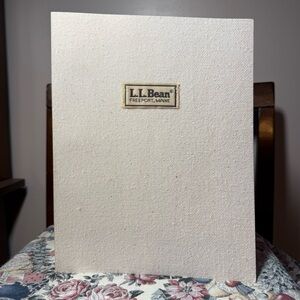 🔸SOLD🔸L.L. Bean Softcover Company Scrapbook